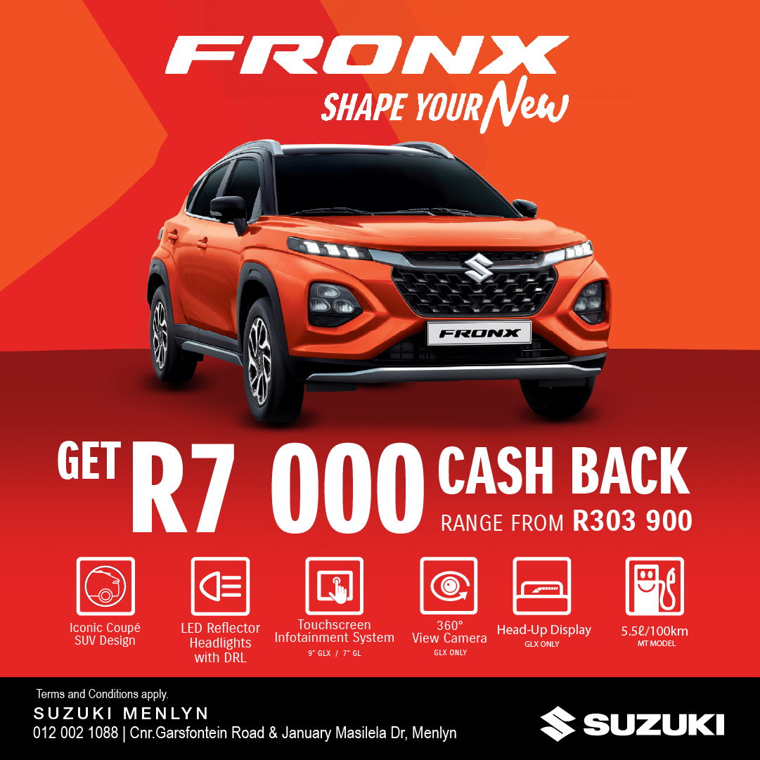 Suzuki Menlyn Fronx May26 1080x1350_1